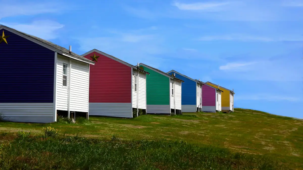 colorful houses