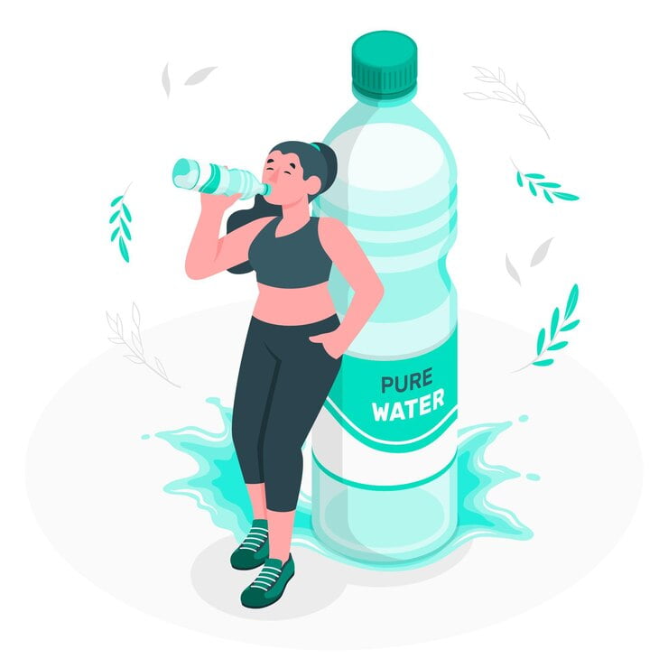 bottle water concept illustration 114360 2145