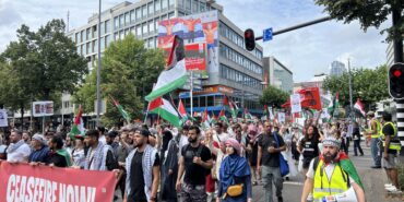 Hollanda'da Filistin'e destek gösterisi düzenlendi