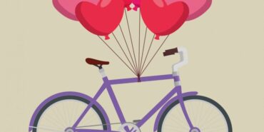 bicycle-transport-vehicle-with-hearts-balloons_24877-54687