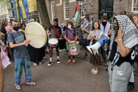 Hollanda'daki üniversitelerde Filistin eylemleri yeniden başladı