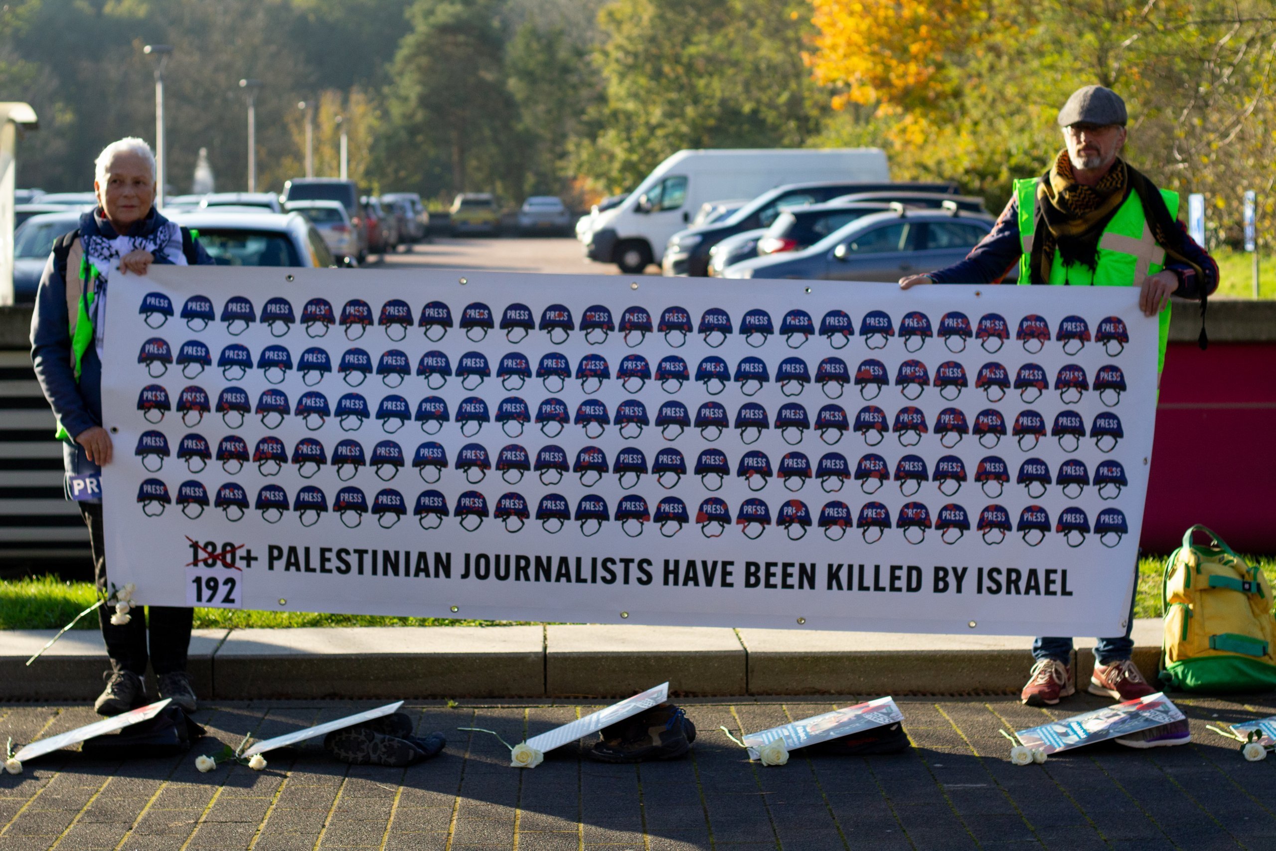 AA 20241104 36104098 36104079 HOLLANDADA ISRAIL SALDIRILARINDA OLEN FILISTINLI GAZETECILER VE COCUKLAR ICIN ANMA ETKINLIGI YAPILDI 1 scaled