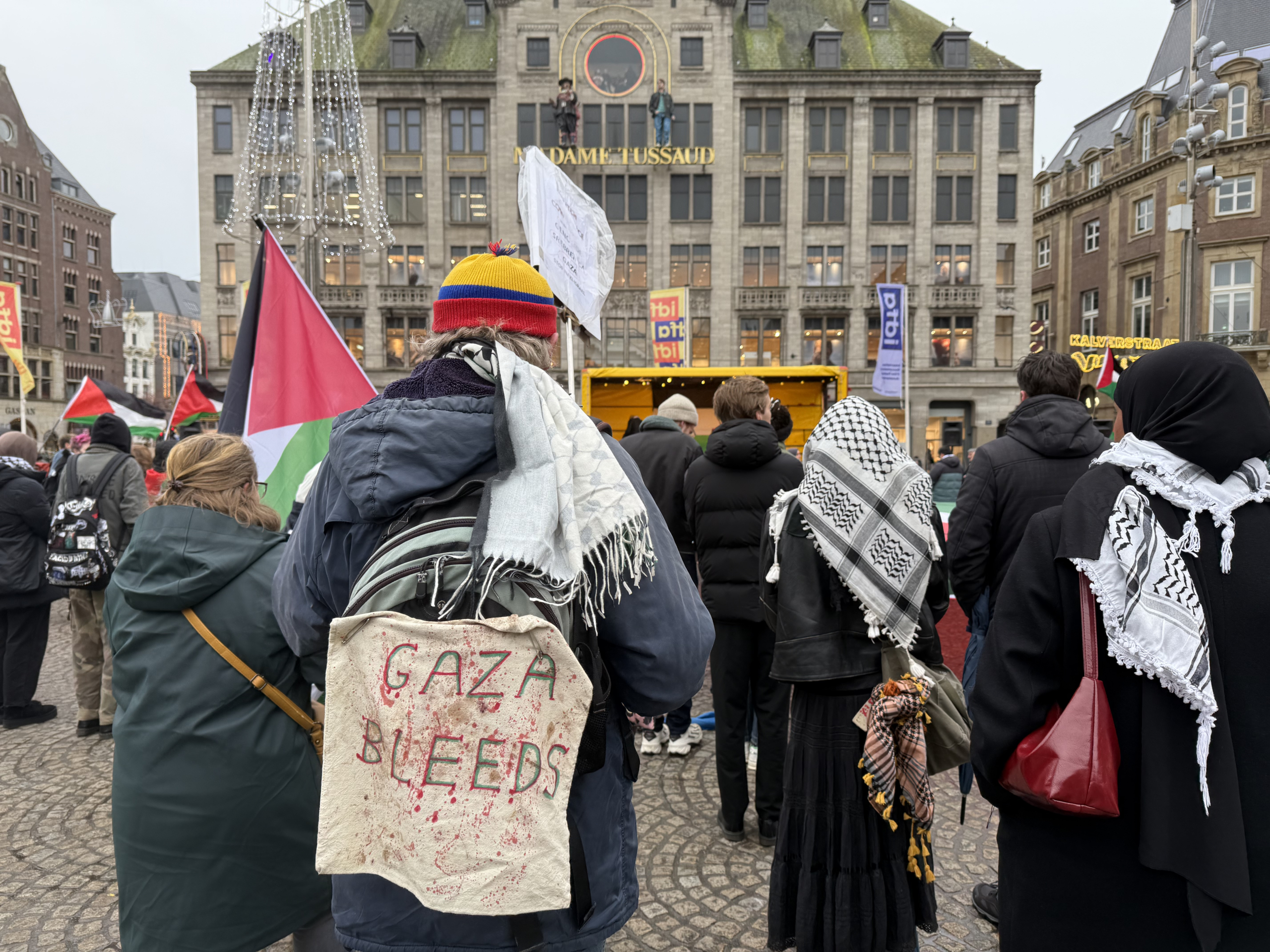 AA 20241123 36273975 36273964 ISRAILIN GAZZEDEKI SALDIRILARI AMSTERDAMDA PROTESTO EDILDI scaled