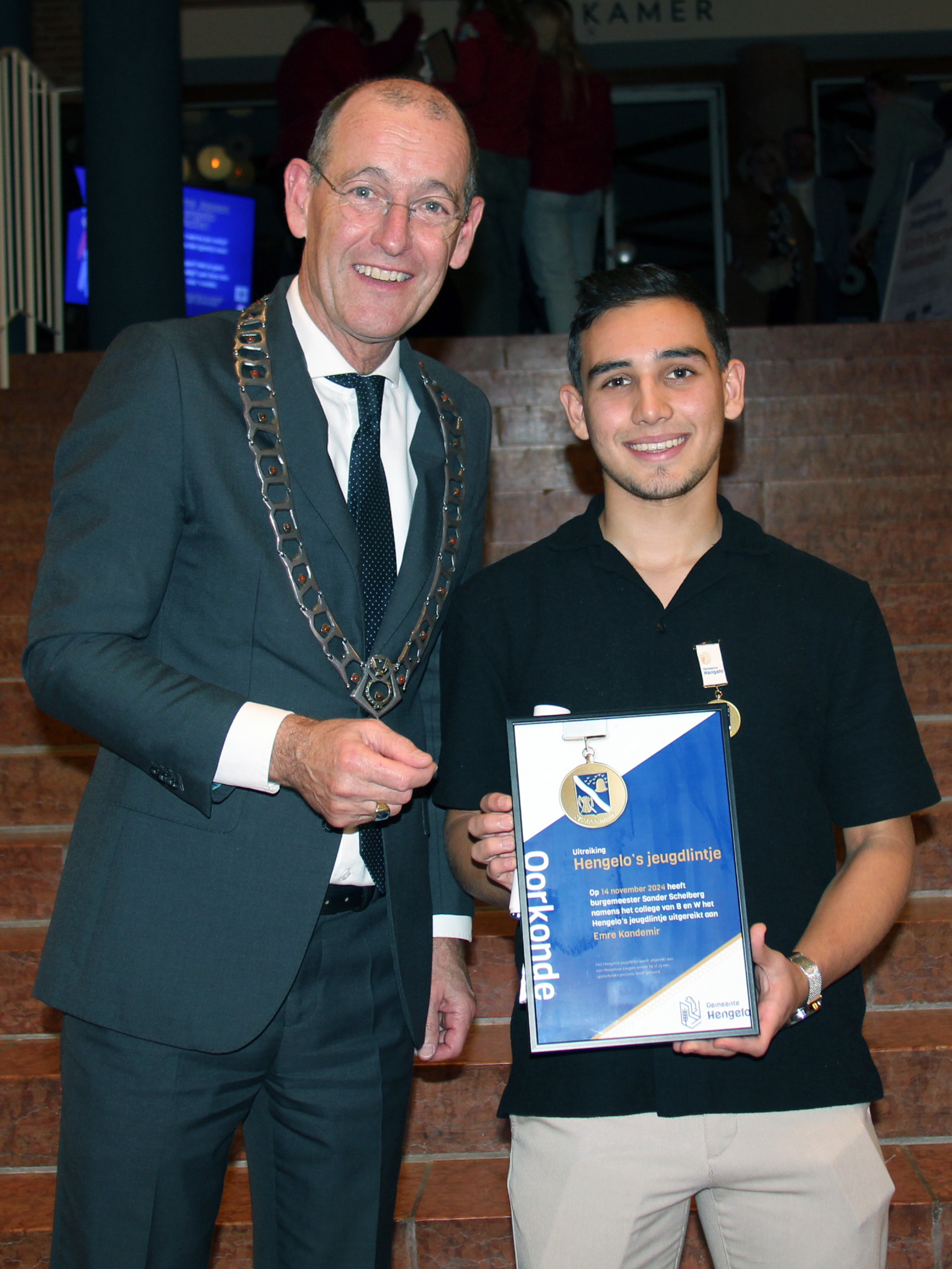 Hengelo Belediye Baskani Sander Schelberg