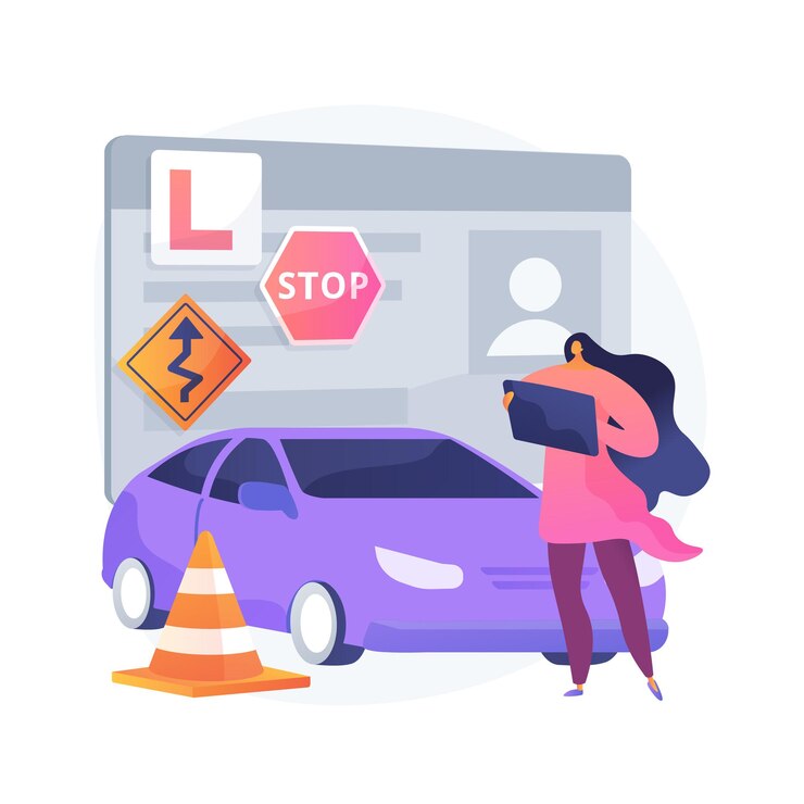 driving lessons abstract concept illustration 335657 3957