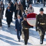 Hollanda'nın Ankara Büyükelçisi Wijnands, "Dostluk Yılı" kapsamında Anıtkabir'i ziyaret etti