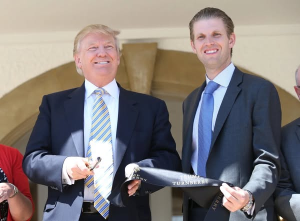 Eric Trump baba trump 1