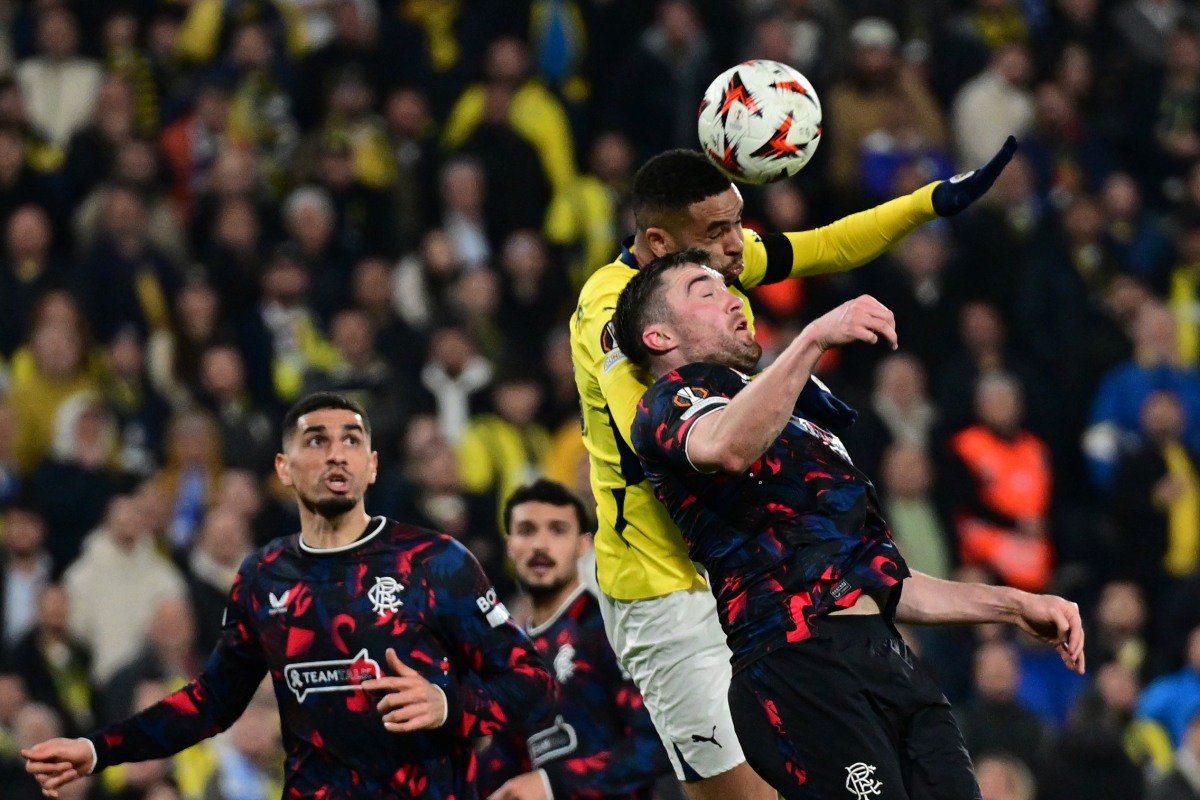 UEFA Avrupa Ligi'nde Fenerbahçe, Rangers'a evinde 3-1 yenildi 2 AA 20250306 37262427 37262424 FENERBAHCE RANGERS