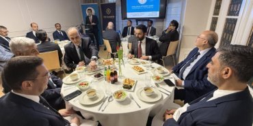 Hollanda'daki İİT üyesi ülkelerin Büyükelçileri, Türkiye'nin Lahey Büyükelçiliği'nin iftarında buluştu