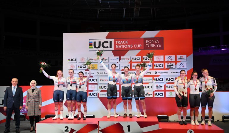 2025 UCI Pist Bisikleti Uluslar Kupası'nda ilk gün yarışları tamamlandı