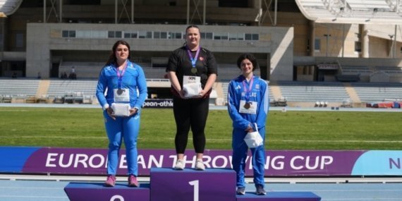 Milli atlet Pınar Akyol, Avrupa Atmalar Kupası'nda altın madalya kazandı
