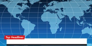 Global News Broadcast Background Illustration