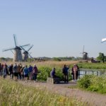 Hollanda'da "Ulusal Değirmen Günü"nde yüzlerce değirmenin kapıları ziyaretçilere açıldı