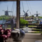 Hollanda'da "Ulusal Değirmen Günü"nde yüzlerce değirmenin kapıları ziyaretçilere açıldı