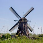 Hollanda'da "Ulusal Değirmen Günü"nde yüzlerce değirmenin kapıları ziyaretçilere açıldı