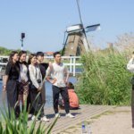 Hollanda'da "Ulusal Değirmen Günü"nde yüzlerce değirmenin kapıları ziyaretçilere açıldı