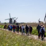Hollanda'da "Ulusal Değirmen Günü"nde yüzlerce değirmenin kapıları ziyaretçilere açıldı