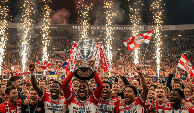 Eredivisie'de şampiyon PSV