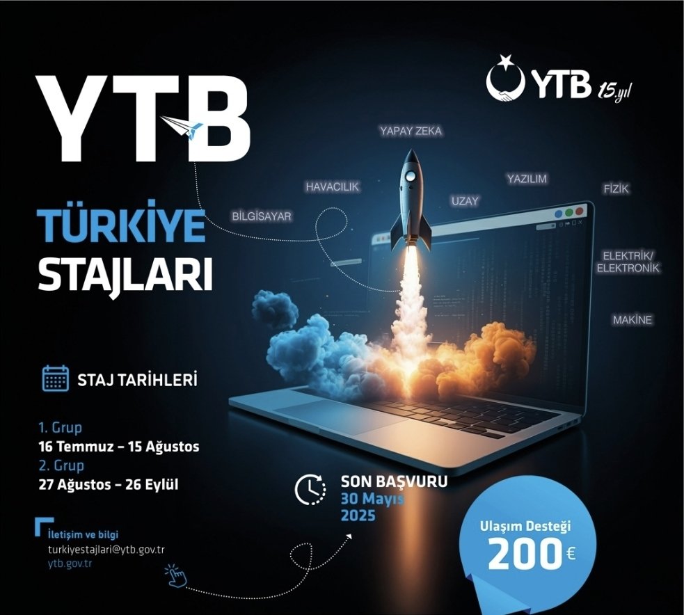 YTB'den Yurt Dışındaki Türk Gençlerine Staj Fırsatı 5 Screenshot 20250522 063510 Facebook