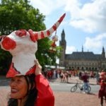 Hollanda'da 100 bini aşkın insan Gazze’ye acil insani erişim için sokaklara indi 8 AA-20250615-38289065-38289047-LAHEYDE_KIRMIZI_CIZGIYI_CEK_PROTESTOSUNDA_BINLERCE_KISI_TOPLANDI