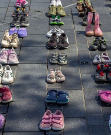 Hollanda'da, İsrail saldırılarında ölen Filistinli çocuklar için anma etkinliği yapıldı