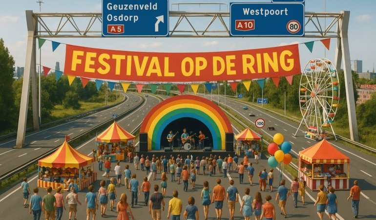 Amsterdam A10 çevre festival op the ring