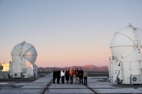 De majesteiten der Belgen op het VLT-platform
