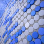 Karani öğretmen, topladığı kapakları Vincent van Gogh'un tablosuna dönüştürdü