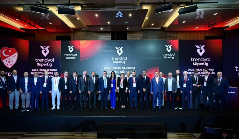 Trendyol Süper Lig'de 2025-2026 sezonunun fikstür çekimi gerçekleşti