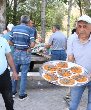 Memleket özlemlerini "Gurbetçiler Pilav Festivali" ile dindiriyorlar