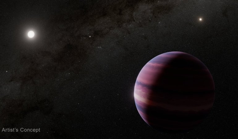 Alpha Centauri A and Planet (Artist’s Concept)