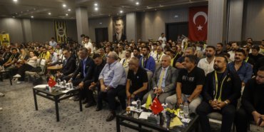 Fenerbahçe Kulübü Başkan Adayı Sadettin Saran, Mersin'de