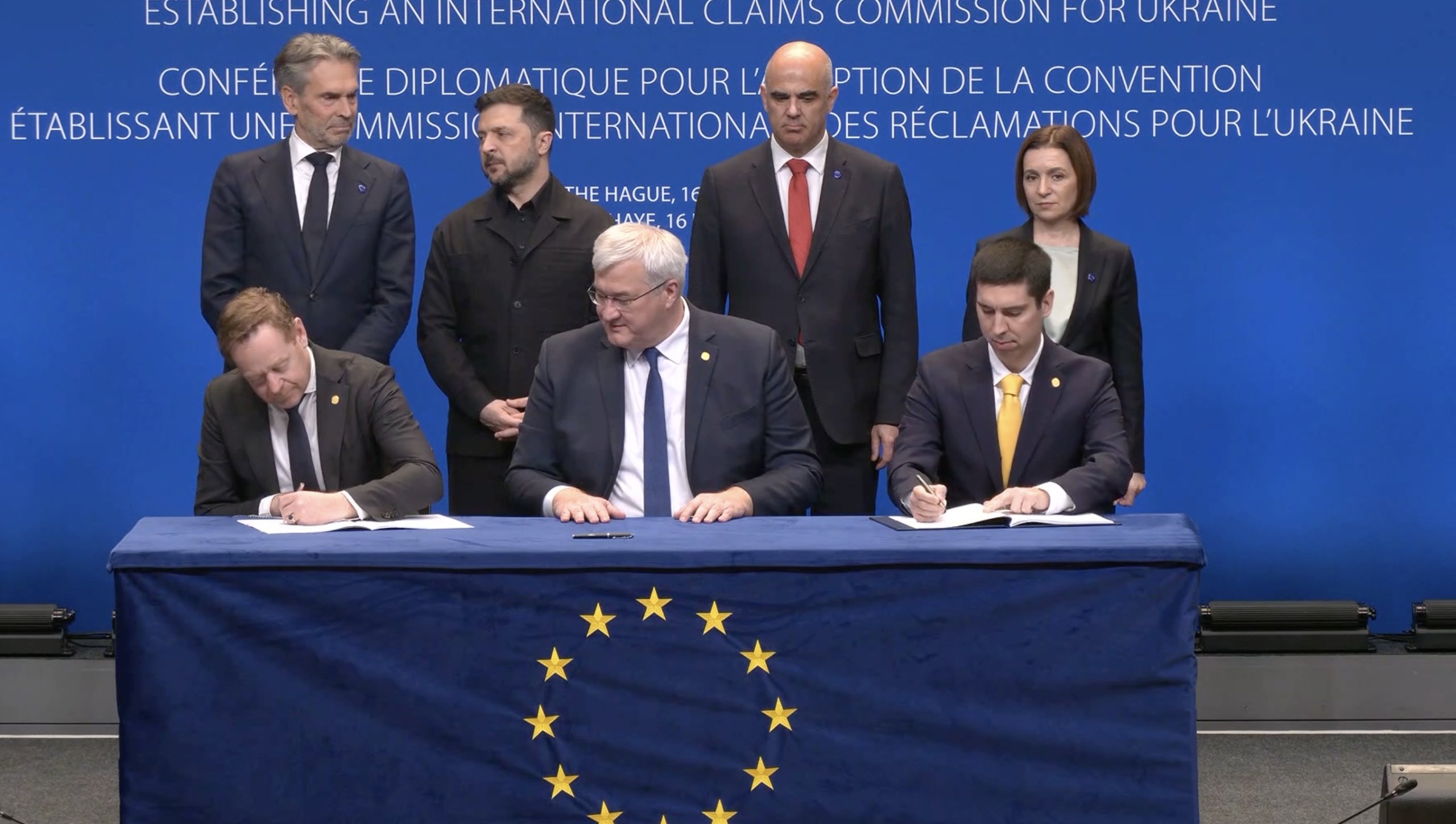 Ukrayna'nın Savaş Zararları İçin Tarihi Adım Hollanda'da Atıldı 1 AA 20251216 39997177 39997176 UKRAYNANIN SAVAS ZARARLARI ICIN ULUSLARARASI TAZMINAT KOMISYONU SOZLESMESI LAHEYDE IMZALANDI scaled