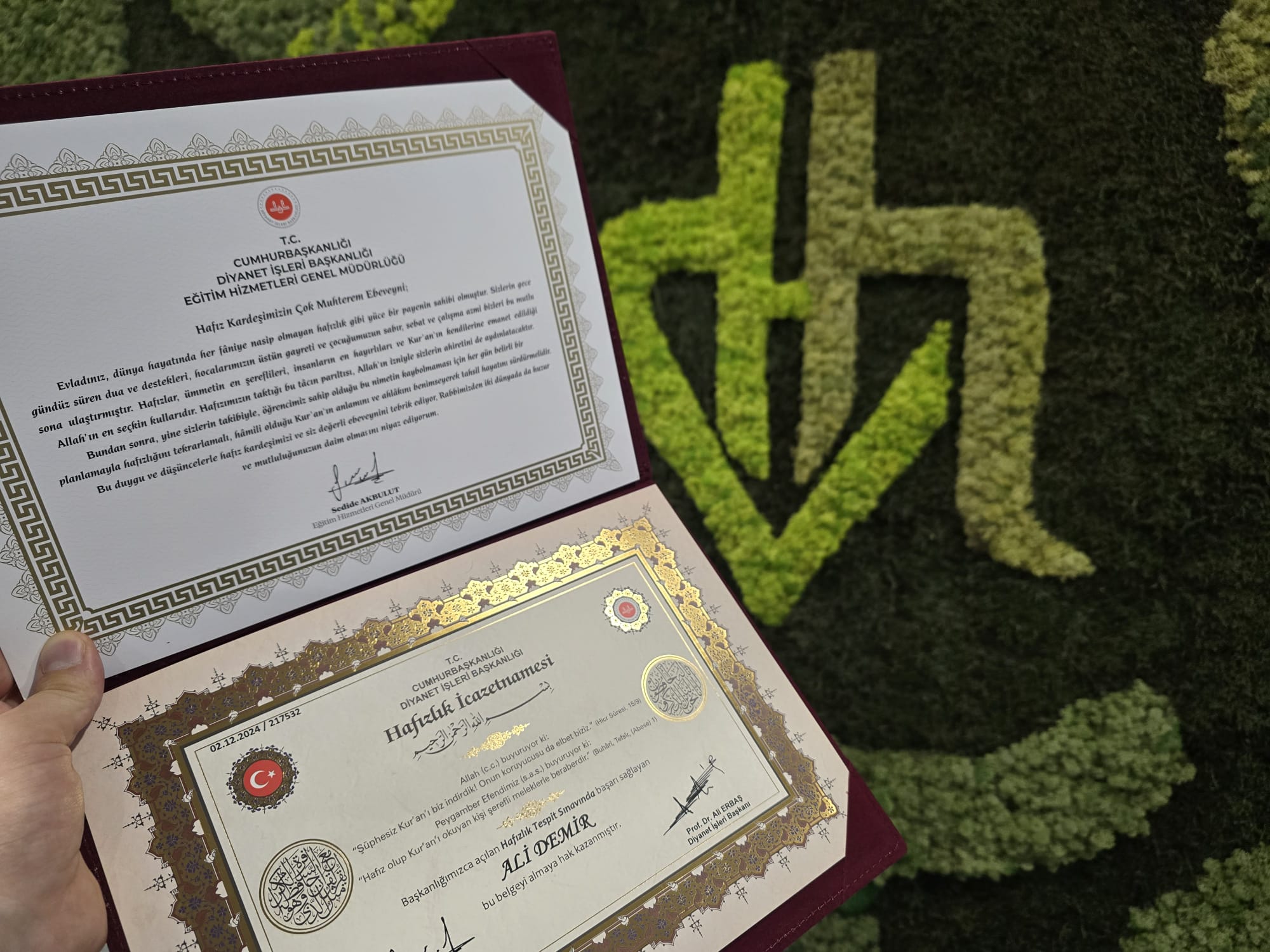 Hafizlik Belgesi Toreni Duzenlendi 14