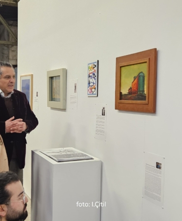 Avrupalı Türk Sanatçılar Amsterdam’da Buluştu: “Şehirler ve İnsanlar” Sergisi Açıldı 2 IMG-20260216-WA0042