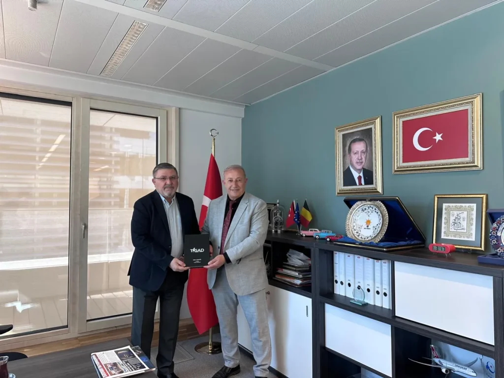 TIGAD Avrupa, Belçika'da AK Parti Temsilcisini Ziyaret Etti 6 114650