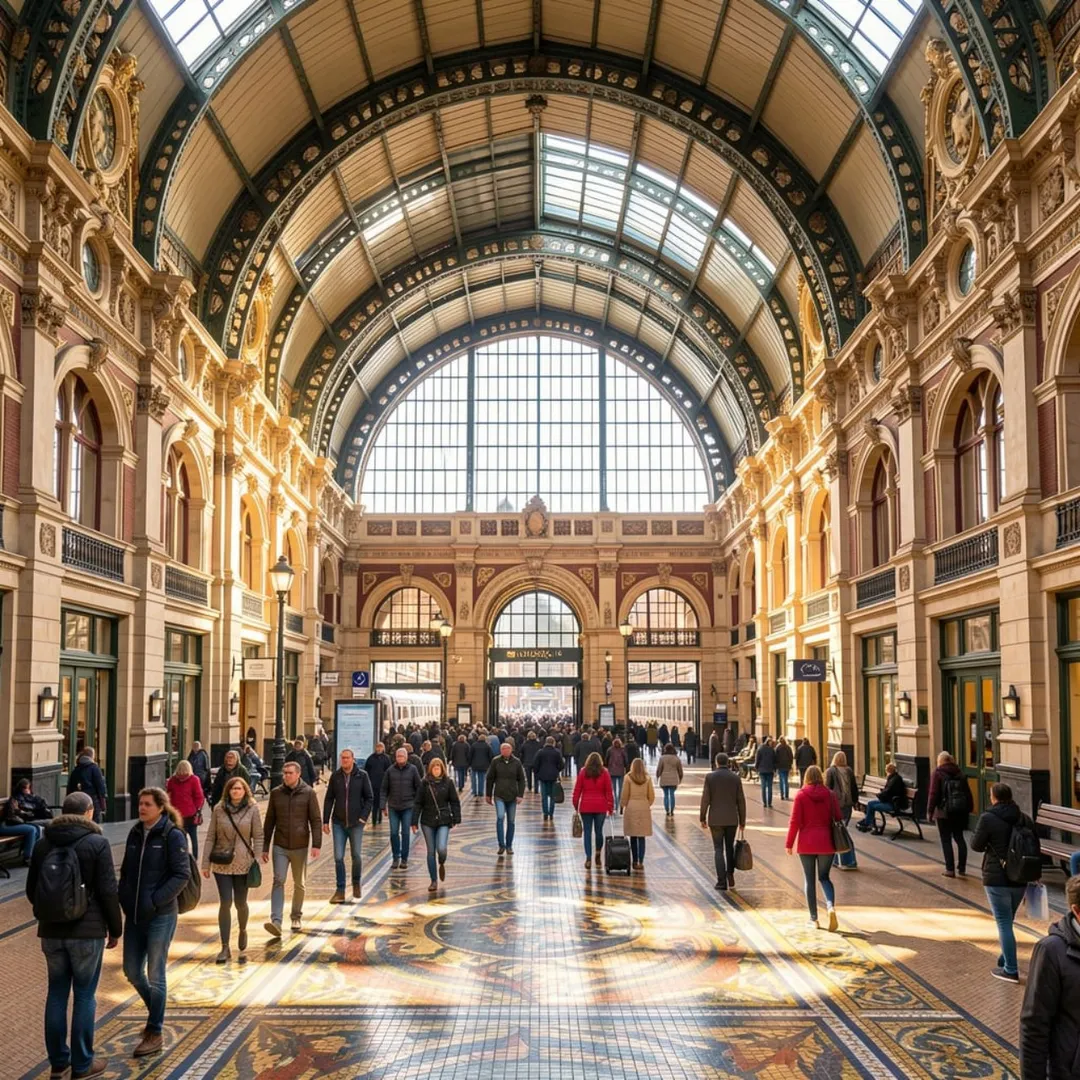 Amsterdam Tren İstasyonu'nun görünmeyen kahramanları ile ekranda tanışacaksınız 1 amsterdam tren istasyonu binasi