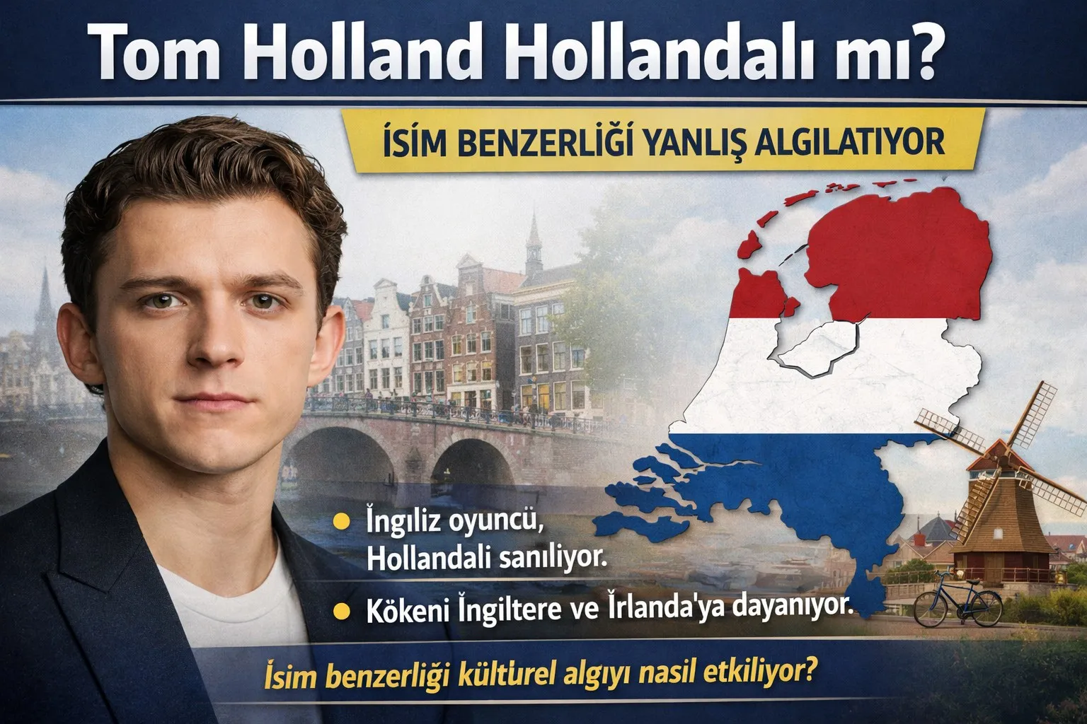 tom holland hollandali degil