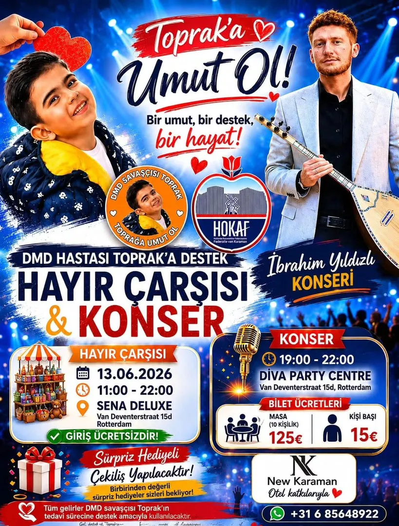 Toprak İçin Umuda Yolculuk: Rotterdam’da Bir Çocuğun Hayatına Dokunmaya Hazır Mısınız?