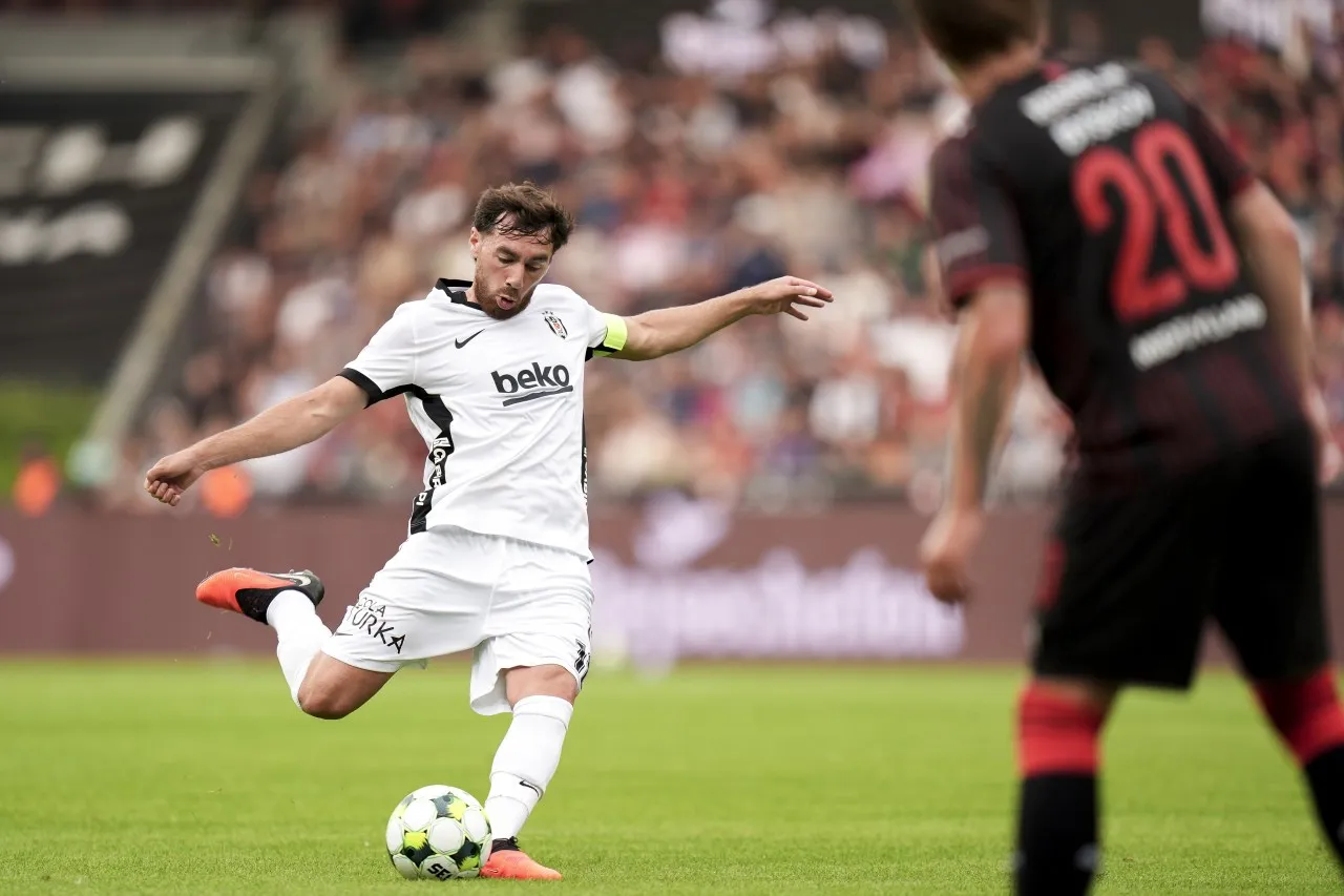 Midtjylland'ı 2-0 yenen Beşiktaş, Avrupa Liginde yoluna devam ediyor 6 AA 20260730 42106858 42106855 MIDTJYLLAND BESIKTAS