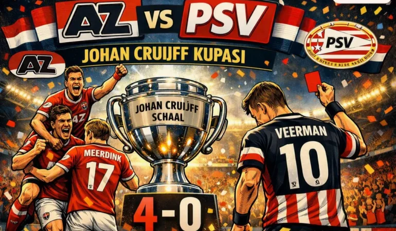 AZ, PSV’yi Johan Cruijff Kupası