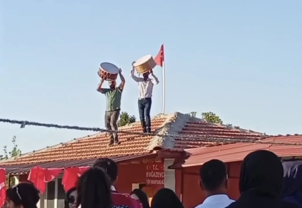 Kırşehir’de düğünlerde çatıda oynamak moda oldu ama… 6 IMG 7471