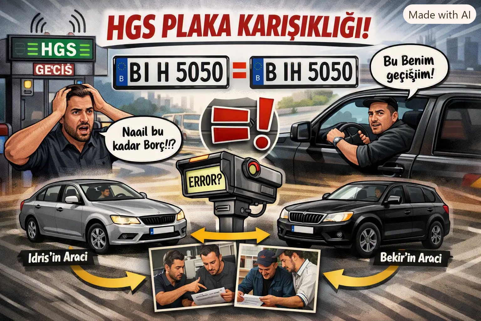 Nevşehirli gurbetçiler HGS sistemindeki hatanın kurbanı oldu: Ödediği ücreti görünce şaşırdı, kaldı!