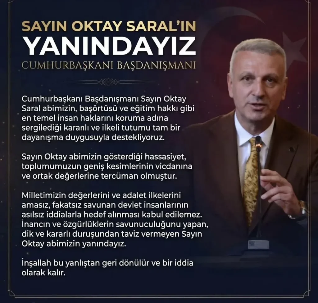 Azerbaycan’daki Başörtüsü Tartışması Ankara’ya Uzandı: Cumhurbaşkanı Başdanışmanı Oktay Saral Görevden Alındı